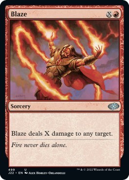 Blaze (Jumpstart 2022) Light Play