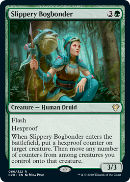 Slippery Bogbonder (Commander 2020 Ikoria) Light Play