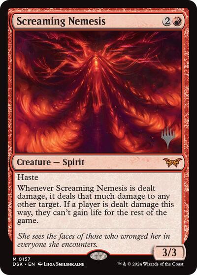 Screaming Nemesis (Promo Pack: Duskmourn: House of Horror) Near Mint