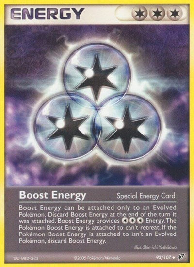 Boost Energy (Deoxys) Damaged / Poor