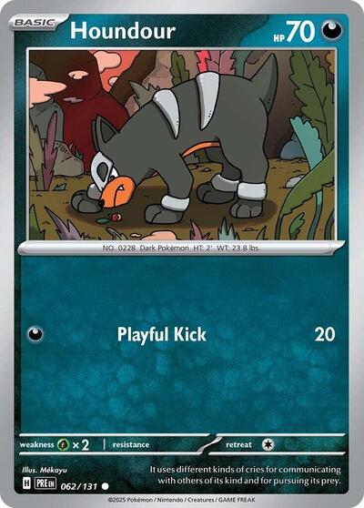 Houndour (SV: Prismatic Evolutions) Light Play