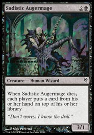 Sadistic Augermage (Duel Decks: Jace vs Vraska) Near Mint