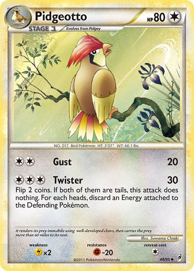 Pidgeotto (Call of Legends) Medium Play