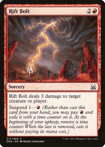 Rift Bolt (Duel Decks: Mind vs Might) Light Play