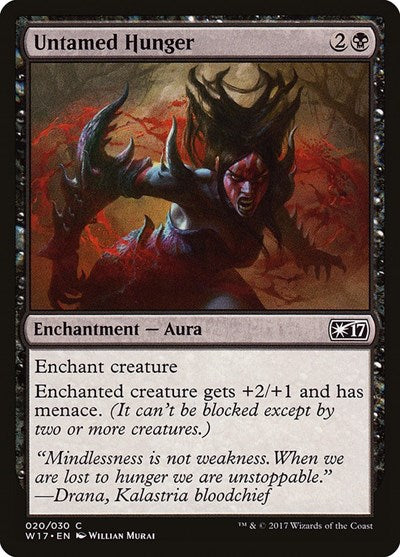 Untamed Hunger (Welcome Deck 2017) Medium Play