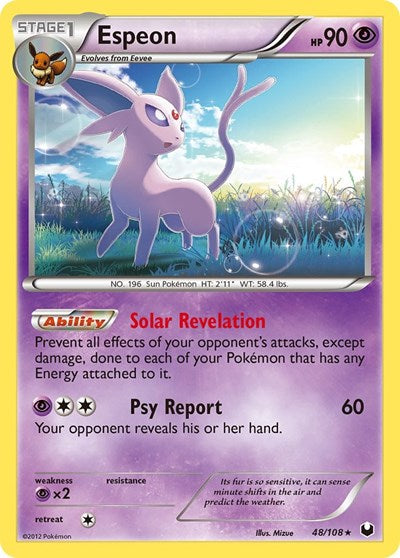 Espeon (Dark Explorers) Medium Play