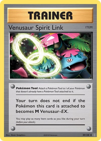 Venusaur Spirit Link (XY - Evolutions) Light Play