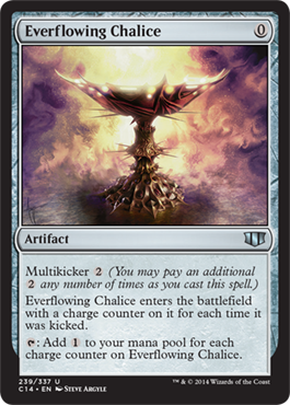 Everflowing Chalice (Commander 2014 Edition) Light Play