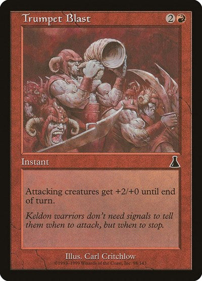 Trumpet Blast (Urza's Destiny) Light Play