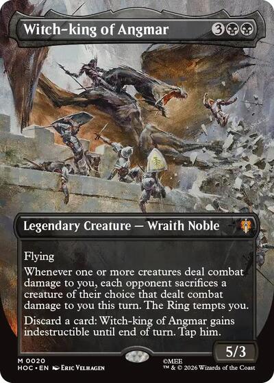 Witch-king of Angmar (Borderless) (The Hobbit: Eternal-Legal) Light Play