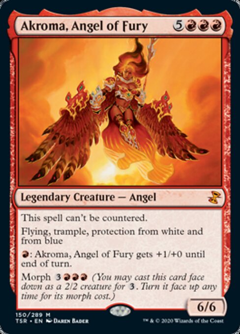 Akroma, Angel of Fury (Time Spiral Remastered) Light Play