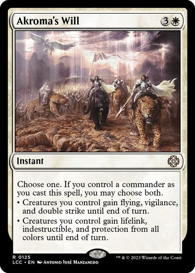 Akroma's Will (Commander: The Lost Caverns of Ixalan) Near Mint