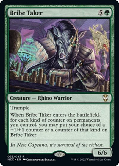 Bribe Taker (Commander: Streets of New Capenna) Light Play
