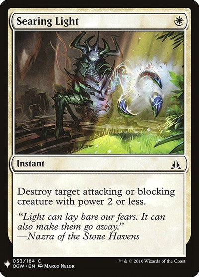 Searing Light (Mystery Booster) Light Play