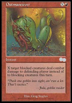 Outmaneuver (Urza's Saga) Light Play