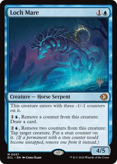 Loch Mare (Promo Pack: Lorwyn Eclipsed) Light Play Foil