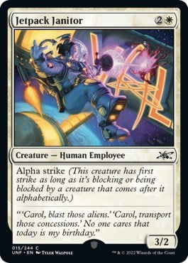Jetpack Janitor (Unfinity) Light Play
