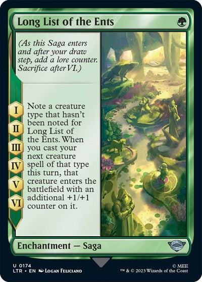 Long List of the Ents (Universes Beyond: The Lord of the Rings: Tales of Middle-earth) Light Play