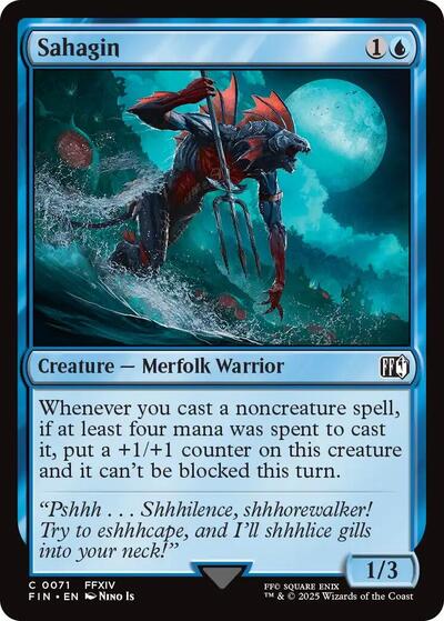 Sahagin (Universes Beyond: FINAL FANTASY) Light Play Foil