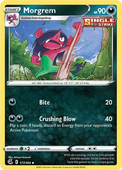 Morgrem (SWSH08: Fusion Strike) Light Play