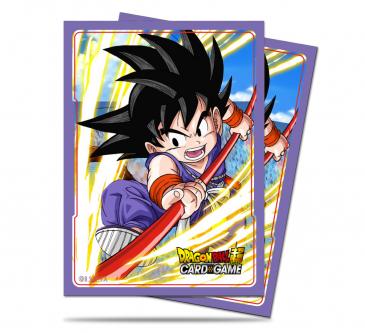Ultra Pro - Dragon Ball Super: Standard Size Deck Protector 65Ct - Explosive Spirit Son Goku