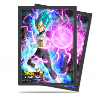 Ultra Pro - Dragon Ball Super: Standard Size Deck Protector 65Ct - God Charge Vegeta