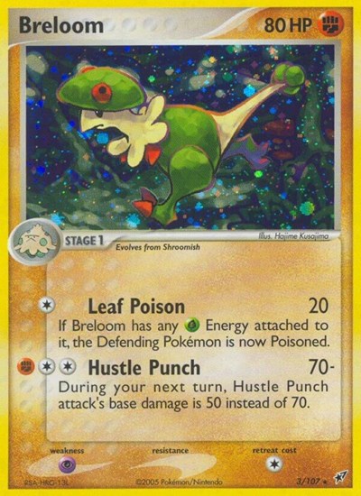 Breloom (Deoxys) Heavy Play Foil
