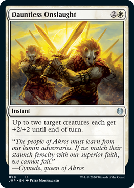Dauntless Onslaught (Jumpstart) Light Play
