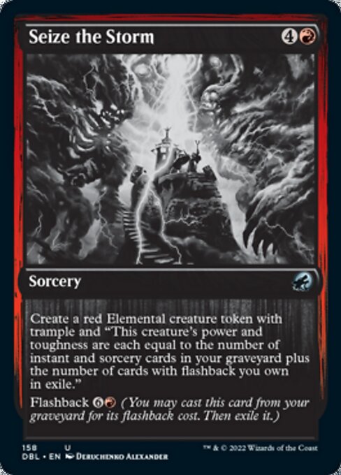 Seize the Storm (Innistrad: Double Feature) Light Play