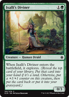 Ixalli's Diviner (Ixalan) Light Play