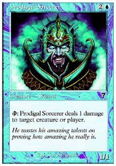 Prodigal Sorcerer (7th Edition) Light Play