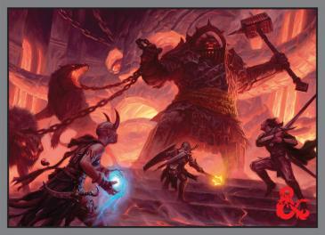 Ultra Pro - Dungeons and Dragons - Fire Giant Standard Sized Deck Protector Sleeves - 50ct