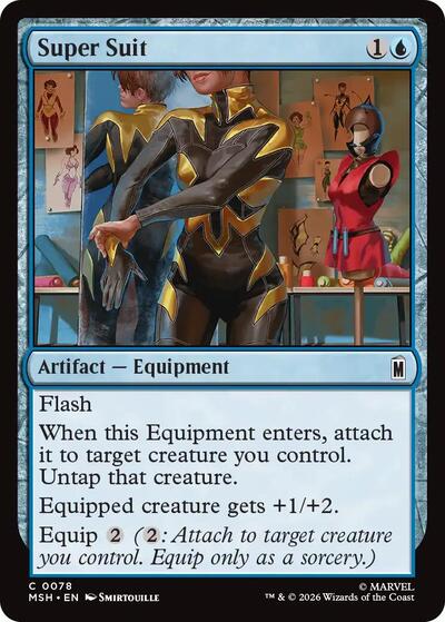 Super Suit (Marvel Super Heroes) Light Play