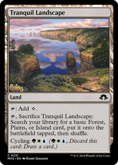 Tranquil Landscape (Modern Horizons 3) Light Play