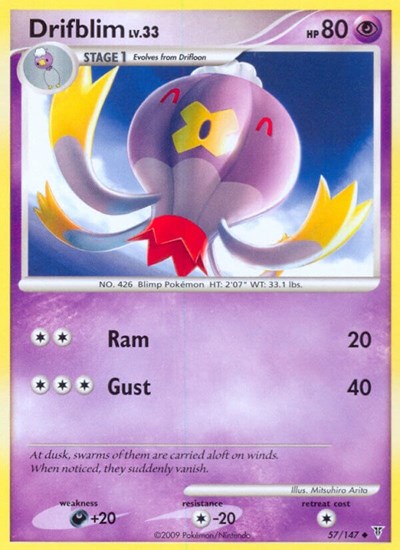 Drifblim (Supreme Victors) Damaged / Poor