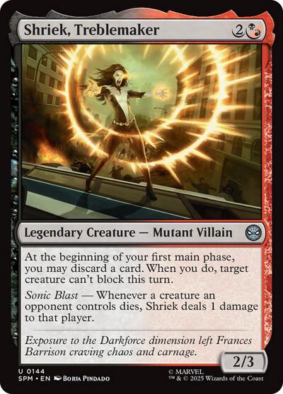 Shriek, Treblemaker (Marvel's Spider-Man) Light Play