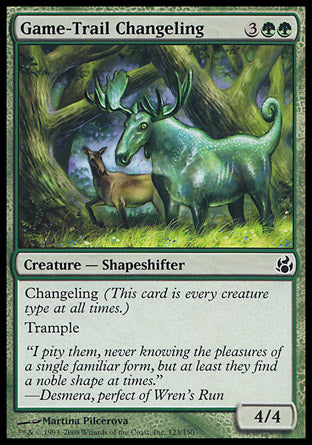 Game-Trail Changeling (Morningtide) Medium Play