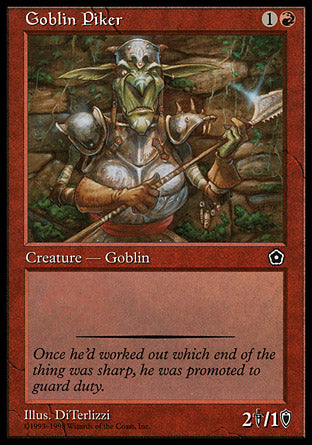 Goblin Piker (Portal Second Age) Medium Play