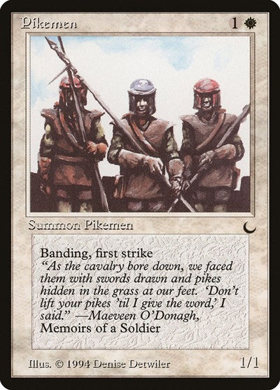 Pikemen (The Dark) Medium Play