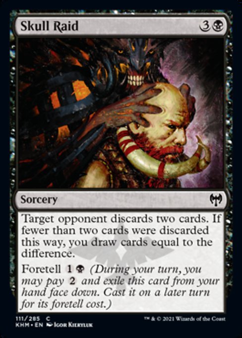 Skull Raid (Kaldheim) Light Play Foil