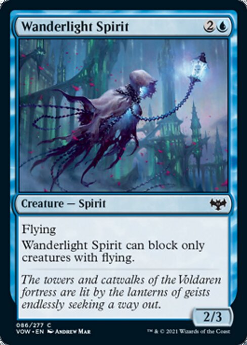 Wanderlight Spirit (Innistrad: Crimson Vow) Light Play