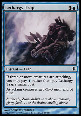 Lethargy Trap (Zendikar) Near Mint