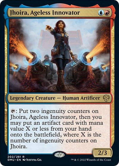Jhoira, Ageless Innovator (Dominaria United) Light Play
