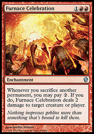 Furnace Celebration (Commander 2013 Edition) Light Play