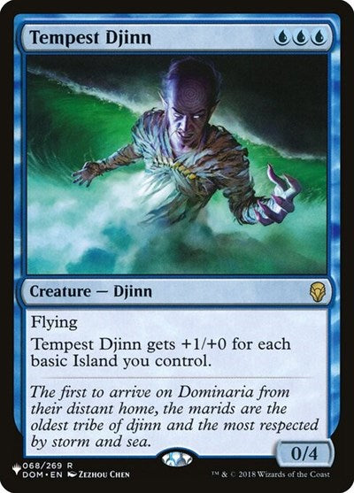 Tempest Djinn (The List) Light Play