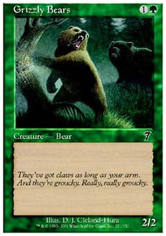 Grizzly Bears (7th Edition) Light Play