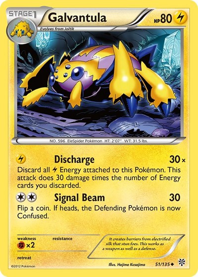Galvantula (Plasma Storm) Medium Play