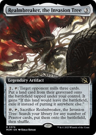 Realmbreaker, the Invasion Tree (Extended Art) (March of the Machine) Light Play