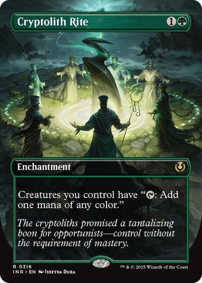 Cryptolith Rite (Borderless) (Innistrad Remastered) Near Mint Foil