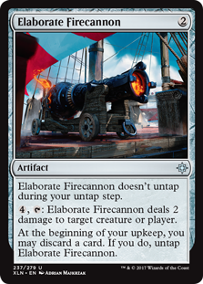 Elaborate Firecannon (Ixalan) Light Play